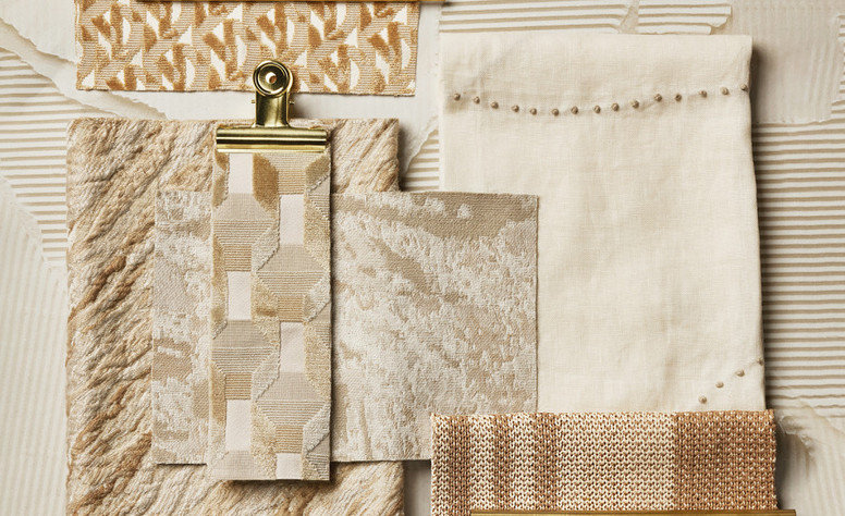 Figure Chalk Fabric by Kirkby Design