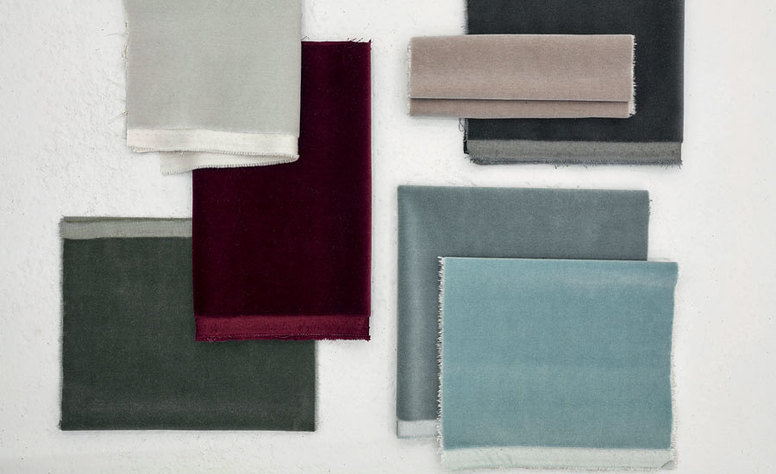 Ice II Quarry Fabric by Kirkby Design