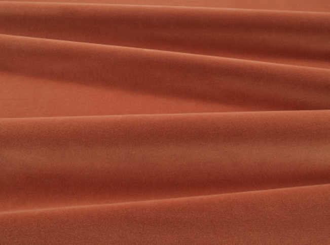 Ice II Terracotta Fabric by Kirkby Design
