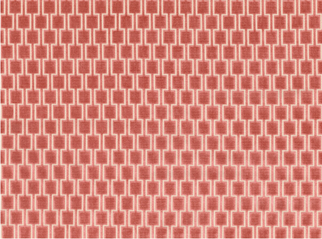 Kirkby Design Bakerloo Coral Fabric