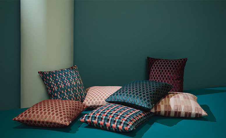 Kirkby Design Bakerloo Teal Fabric