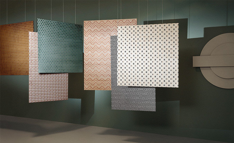Kirkby Design Bakerloo Teal Fabric
