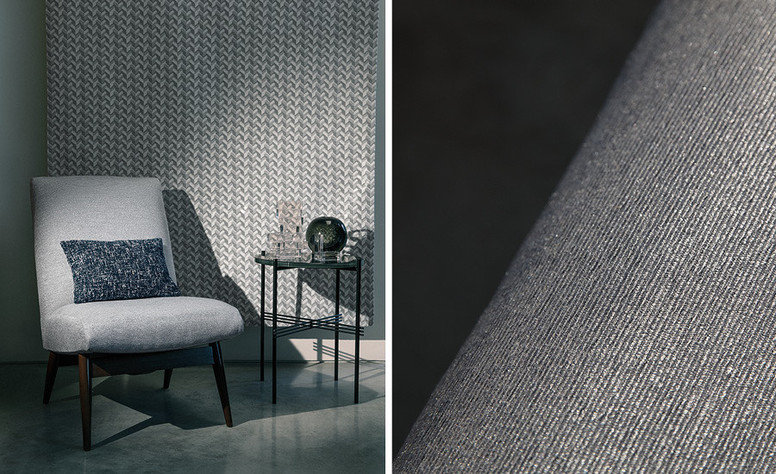 Kirkby Design Braid Monochrome Fabric