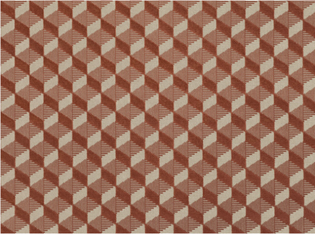 Kirkby Design Dimension Burnt Orange Fabric
