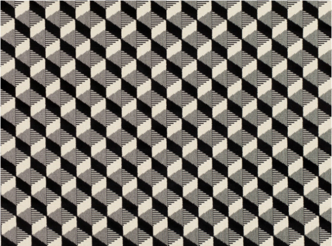 Kirkby Design Dimension Monochrome Fabric