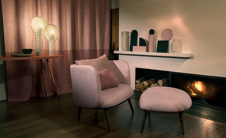 Kirkby Design Hue Peach Skin Fabric