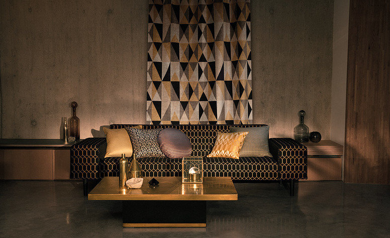 Kirkby Design Pendant Midnight Fabric