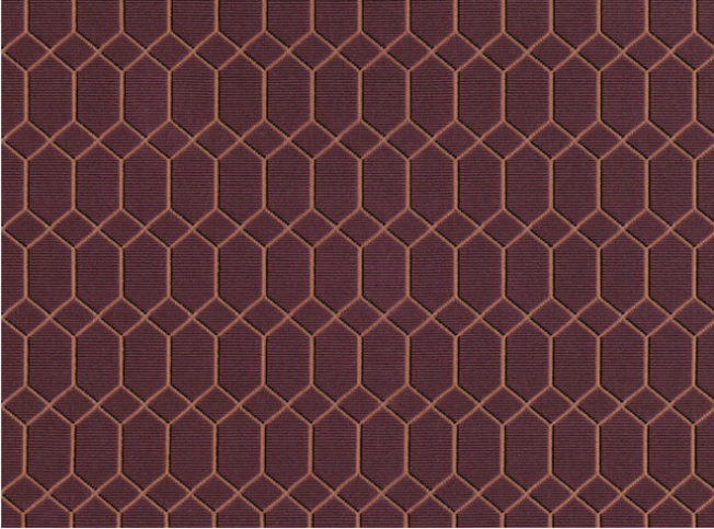 Kirkby Design Pendant Plum Fabric