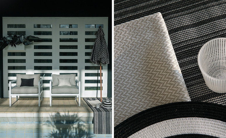 Kirkby Design Ridge Aluminium Fabric