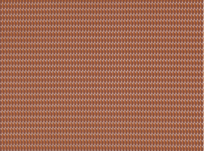 Kirkby Design Stamp Burnt Orange Fabric