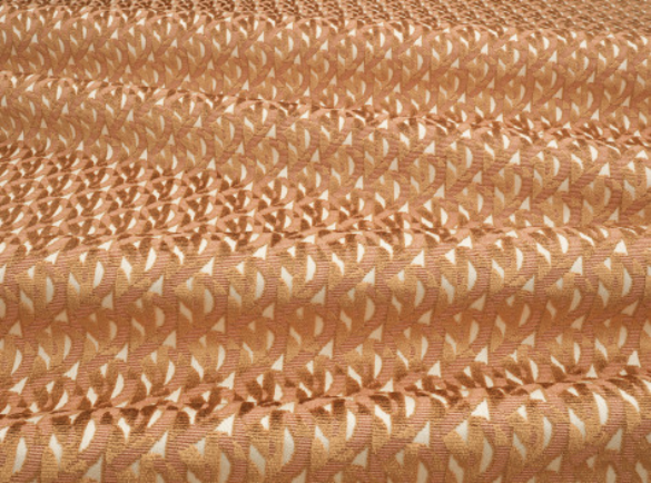 Monogram Sorbet Fabric by Kirkby Design