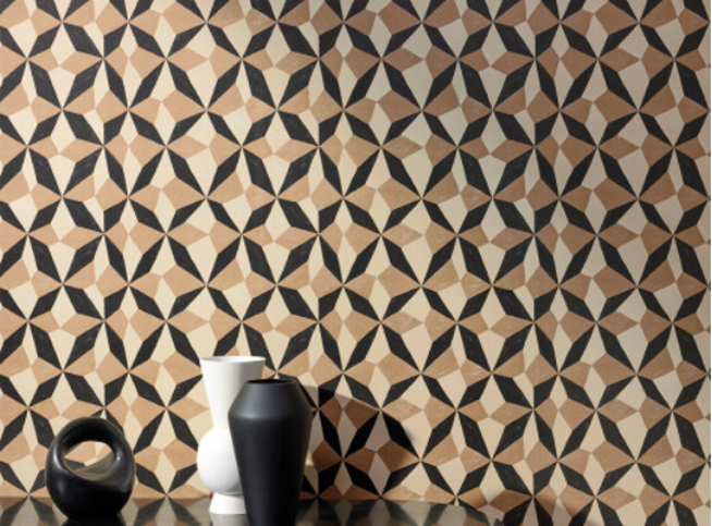 Stars Wallcovering Monochrome by Kirkby Design 