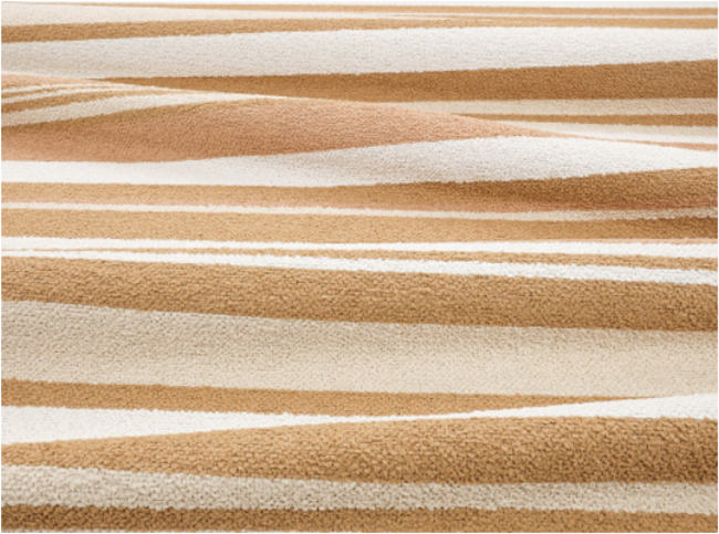 Tide Recycled Chai Fabric by Kirkby Design