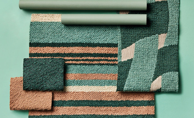Tide Recycled Watermelon Fabric by Kirkby Design
