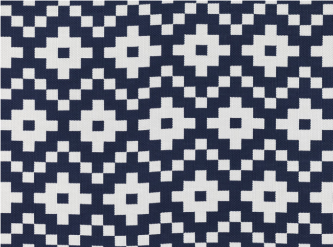 Tile Navy by Kirkby Design