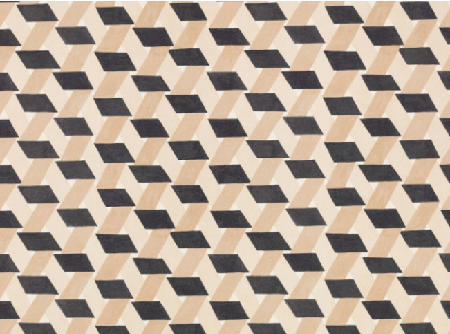 Twist Recycled Monochrome Fabric by Kirkby Design