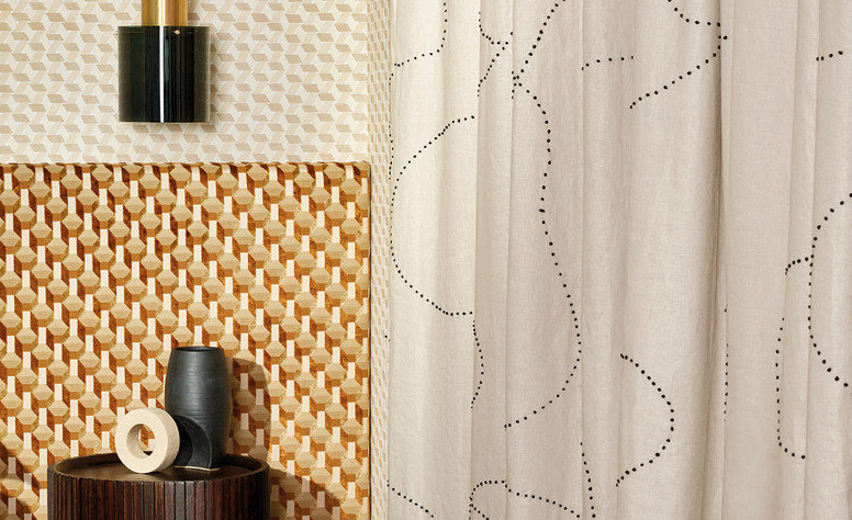 Twist Wallcovering Terracotta by Kirkby Design 