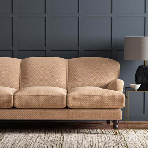 Pivot Apricot Fabric by Linwood