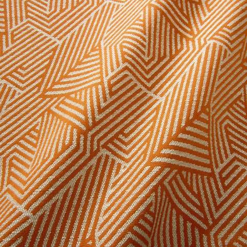 Sashay Tangerine Fabric by Linwood