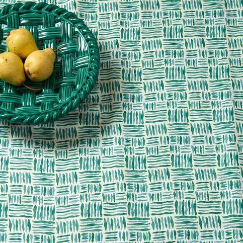 Trapeze St Tropez Fabric by Linwood