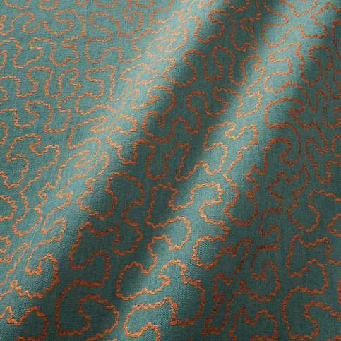Wiggle Calypso Fabric by Linwood