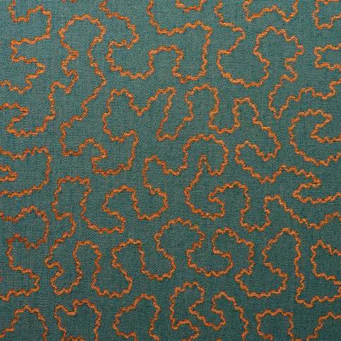 Wiggle Calypso Fabric by Linwood
