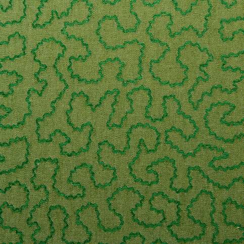 Wiggle Fern Fabric by Linwood