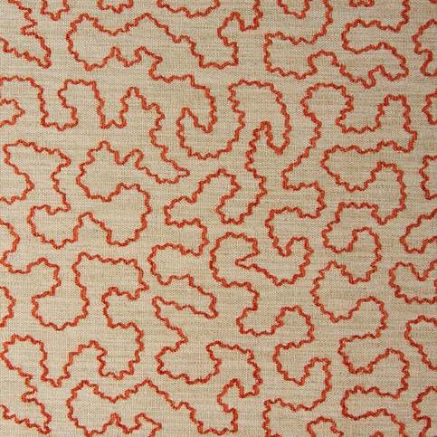 Wiggle Ginger Fabric by Linwood