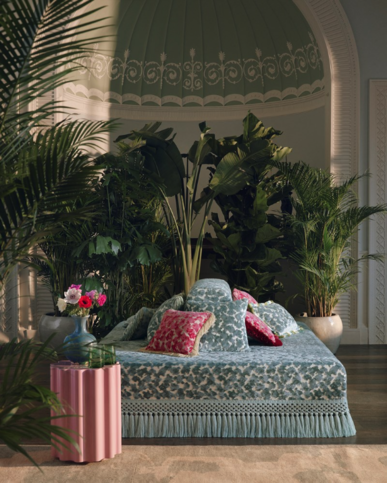 Bolero Cerise Trimming by Manuel Canovas
