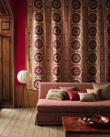 Kashan Epices Fabric by Manuel Canovas
