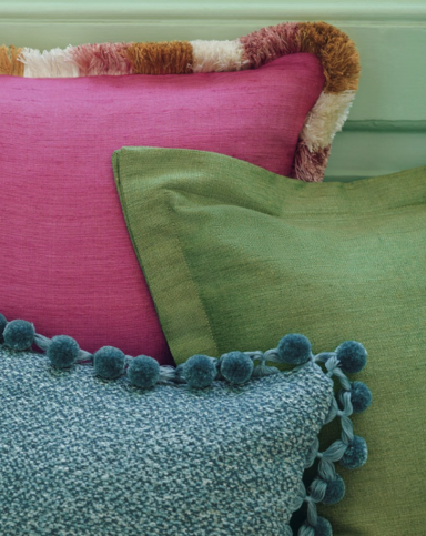 Lisette Rose Ancien/Ocre Trimming by Manuel Canovas