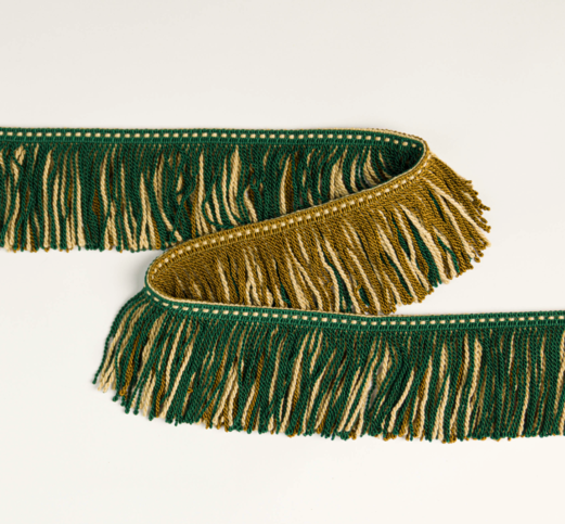 Louison Bronze/Emeraude Trimming by Manuel Canovas