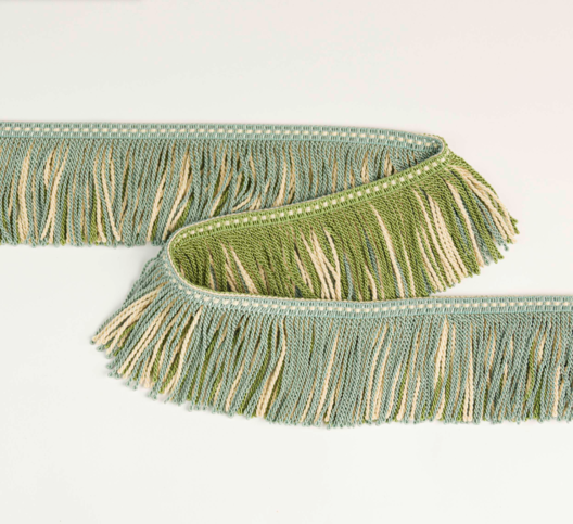 Louison Celadon/Amande Trimming by Manuel Canovas