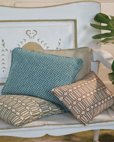 Maia Ciel Fabric by Manuel Canovas