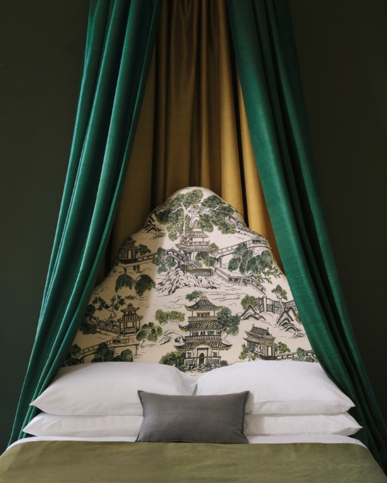 Mandarin Mousse Fabric by Manuel Canovas