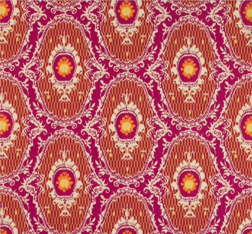 Persane Fuchsia Fabric by Manuel Canovas