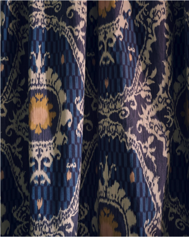 Persane Myrtille Fabric by Manuel Canovas