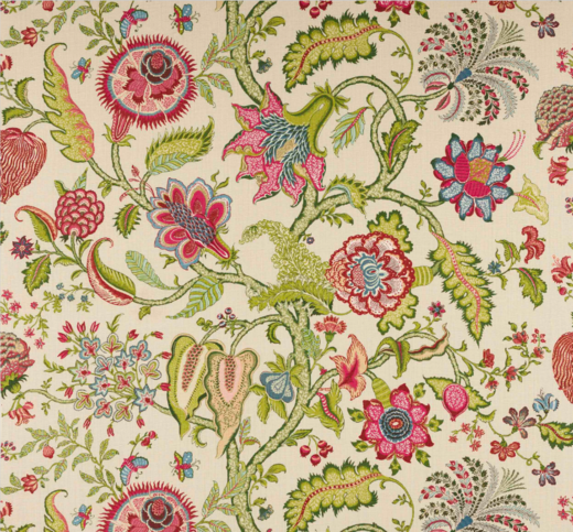 Seraphine Kiwi Fabric by Manuel Canovas