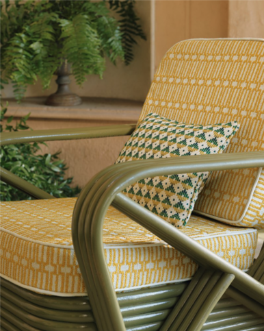 Vitoria Anis Fabric by Manuel Canovas