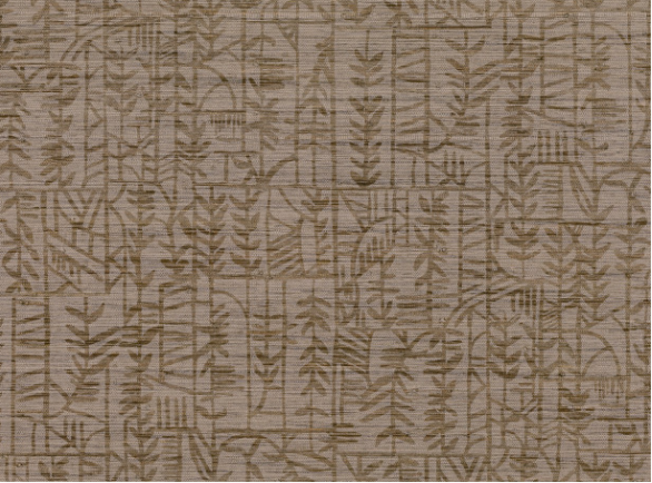 Akata Ochre Wallcovering by Mark Alexander