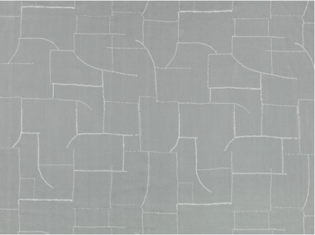 Atlas Indian Blue Fabric by Mark Alexander 