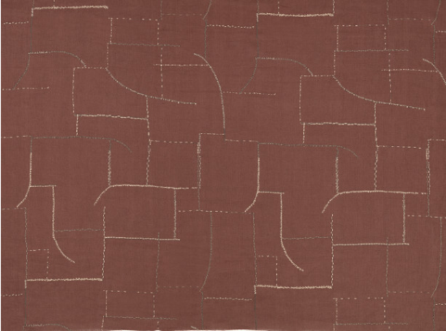 Atlas Sienna Fabric by Mark Alexander 
