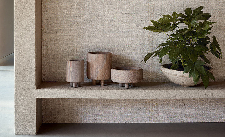 Banana Bark Whitewash Wallcovering by Mark Alexander
