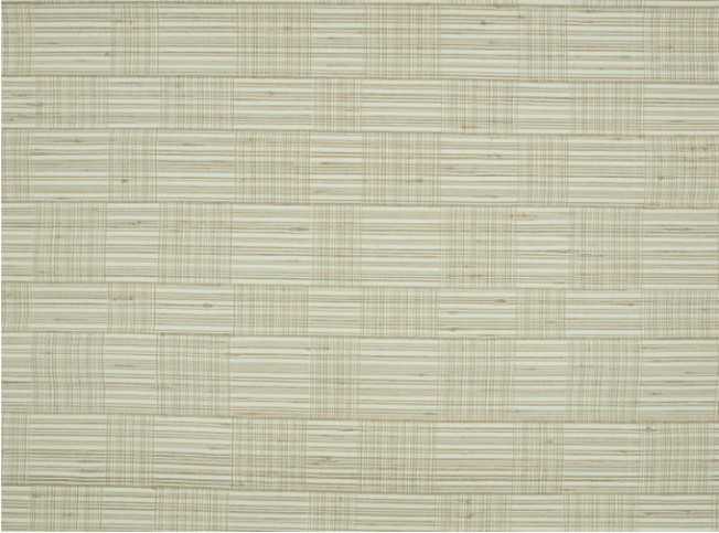 Basketweave Jasper White Wallcovering by Mark Alexander