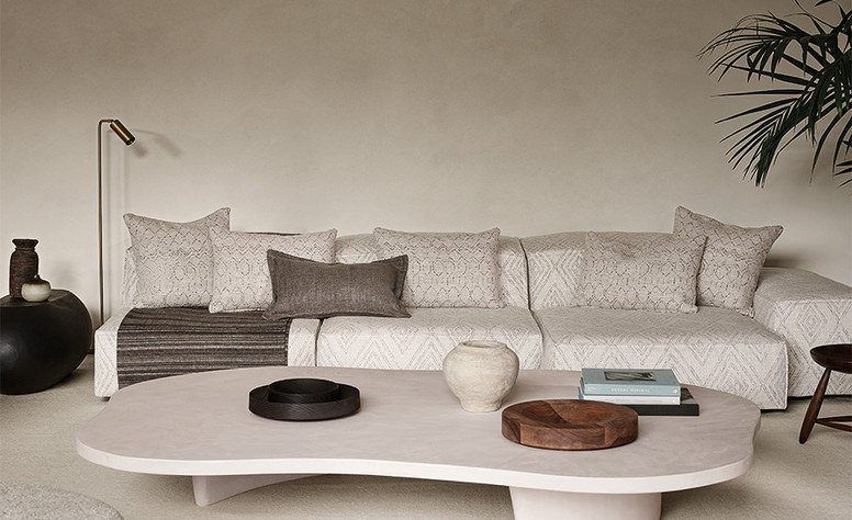 Berber Parchment Fabric by Mark Alexander 