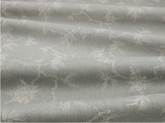 Bonsai Indian Blue Fabric by Mark Alexander 