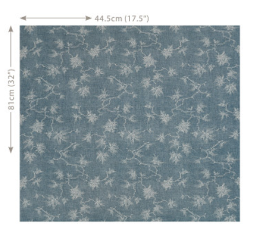 Bonsai Indigo Fabric by Mark Alexander 