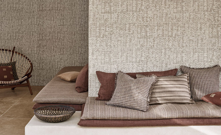 Boundary Wheat Fabric by Mark Alexander 