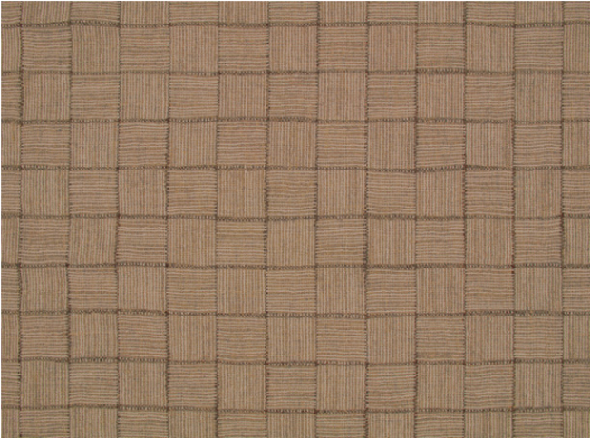Crosshatch Check Moccasin Fabric by Mark Alexander 