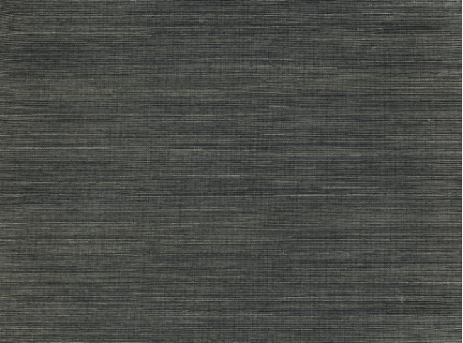 Duo Sisal Anthracite Wallcovering by Mark Alexander
